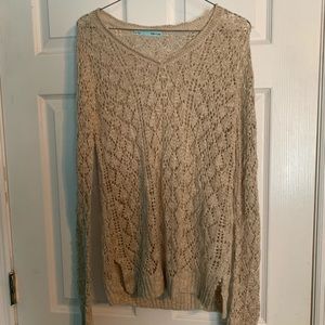Cream colored Maurice’s sweater